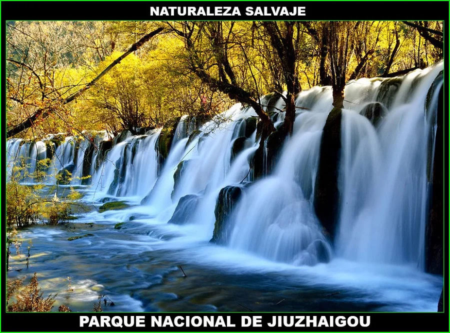 Parque Nacional de Jiuzhaigou, Valle de las nueve aldeas, China, naturaleza salvaje 3
