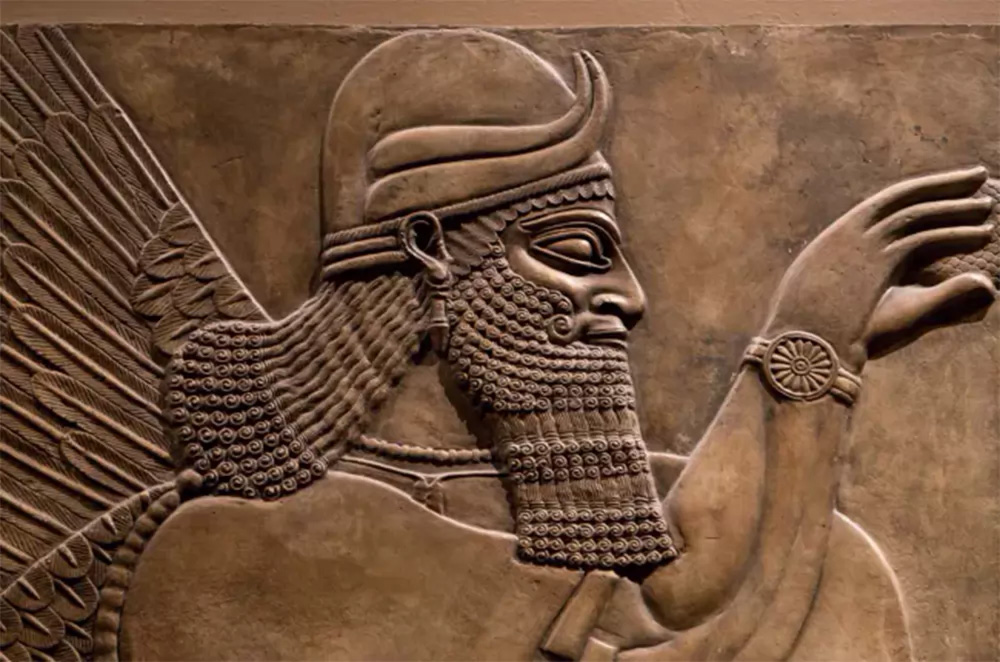 Mesopotamia, civilizacions antiguas, historia de la humanidad, Antiguo Dios Asirio