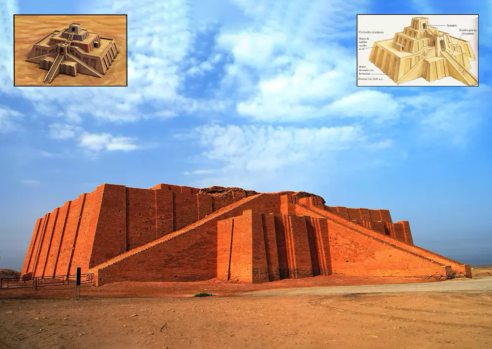 Templo zigurat, mesopotamia