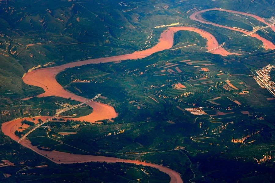 Río Amarillo o Huang He