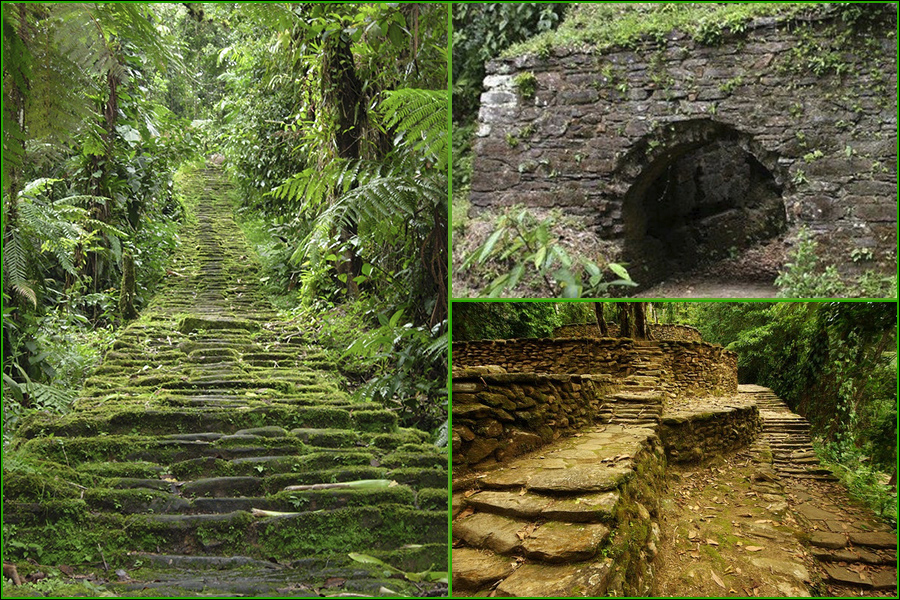 Ciudad Perdida, Teyuna, Buritaca-200, Infierno Verde, Parque Arqueológico de la Ciudad Perdida Teyuna, naturaleza salvaje