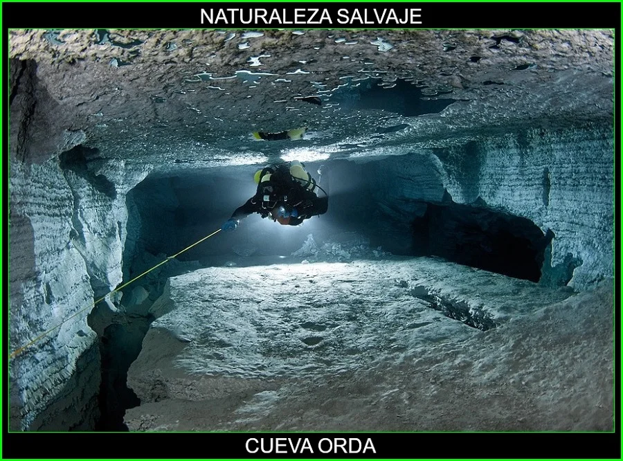 Cueva Orda, cueva subacuática más grande de Rusia, cueva de yeso suacuática más grande del mundo, cuevas, naturaleza salvaje 5