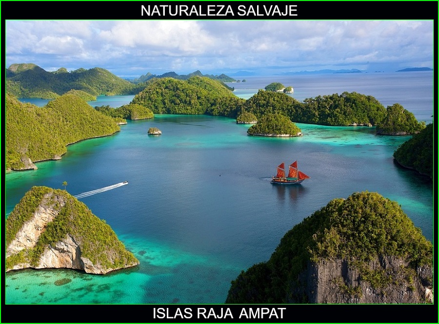 Islas Raja Ampat, lugares más bellos de Asia y del mundo, Indonesia, naturaleza salvaje 6