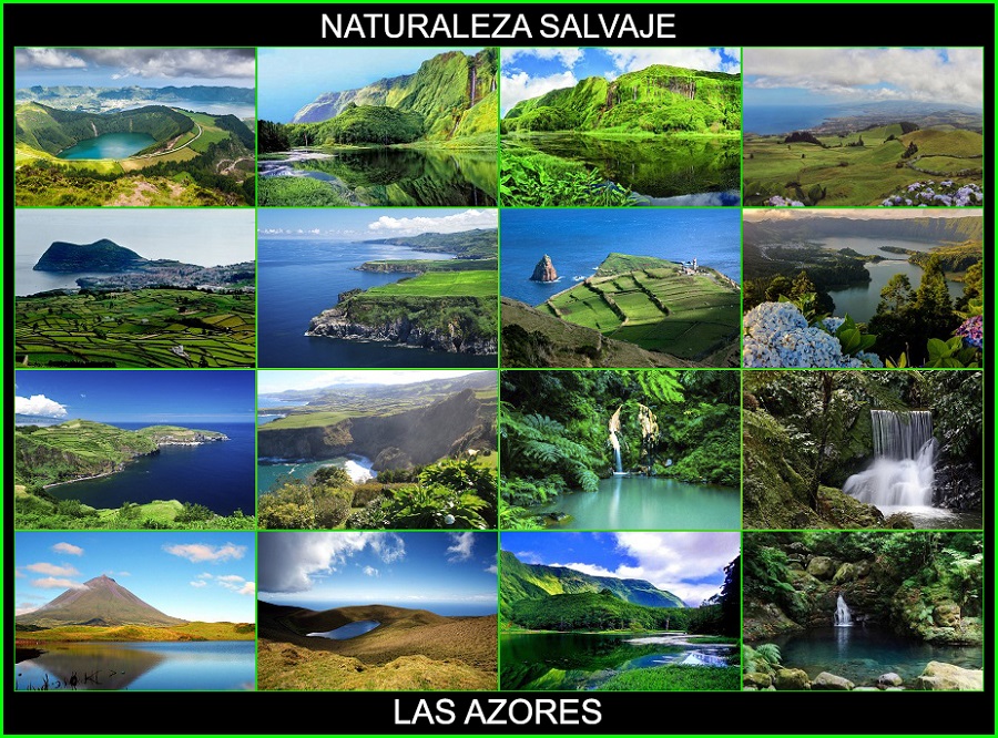 Las Azores, Islas de Las Azores, Archipielago de las Azores, naturaleza salvaje 1