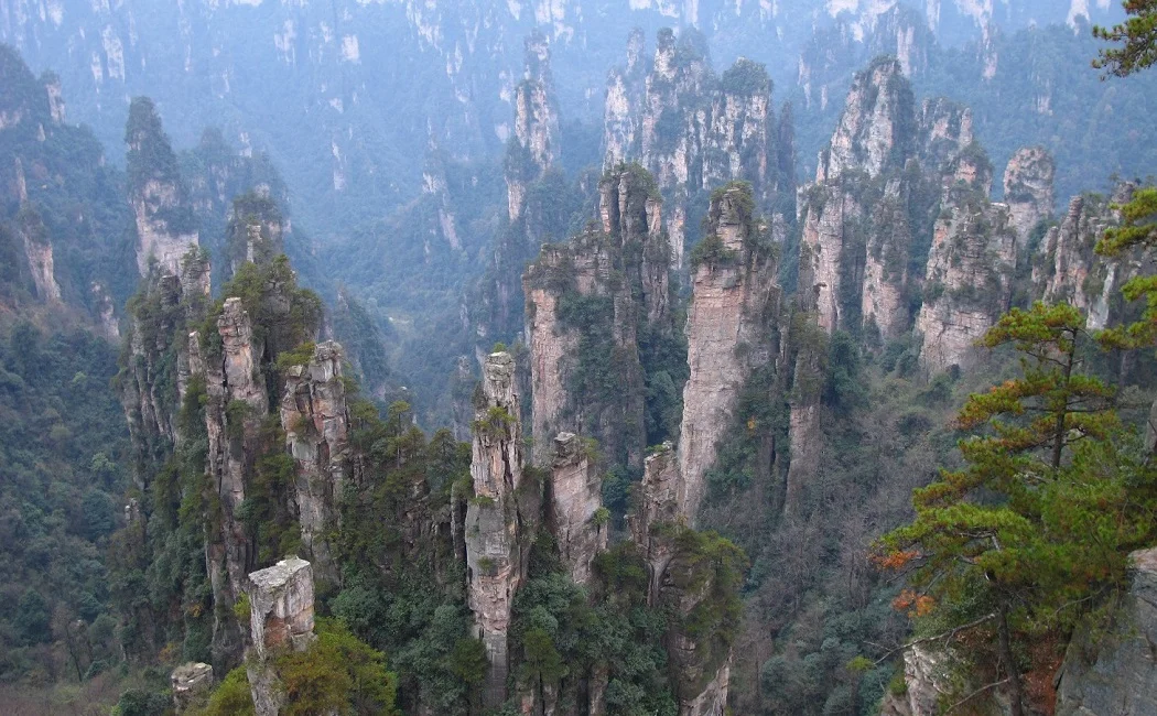 Naturaleza Montañas de Zhangjiajie