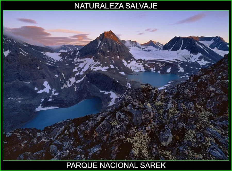 Parque Nacional Sarek, delta del río Rapa lugares más bellos de del mundo, naturaleza salvaje 3