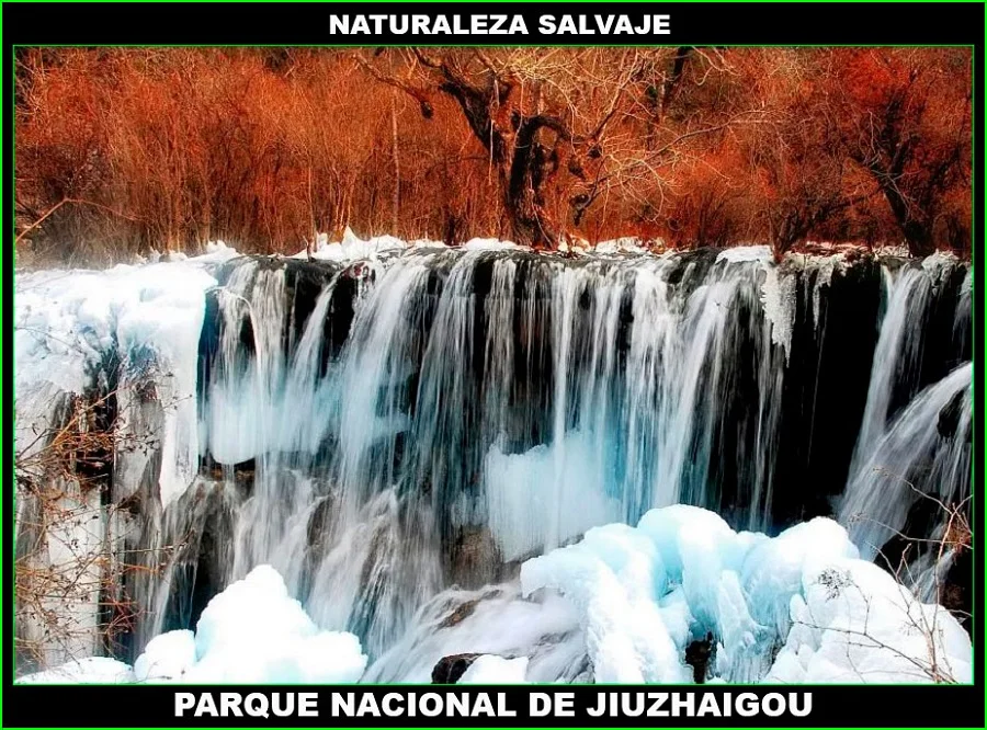 Parque Nacional de Jiuzhaigou, Valle de las nueve aldeas, China, naturaleza salvaje 4