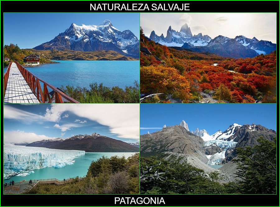 Patagonia, Lugares más bellos de América y del mundo, naturaleza salvaje 1