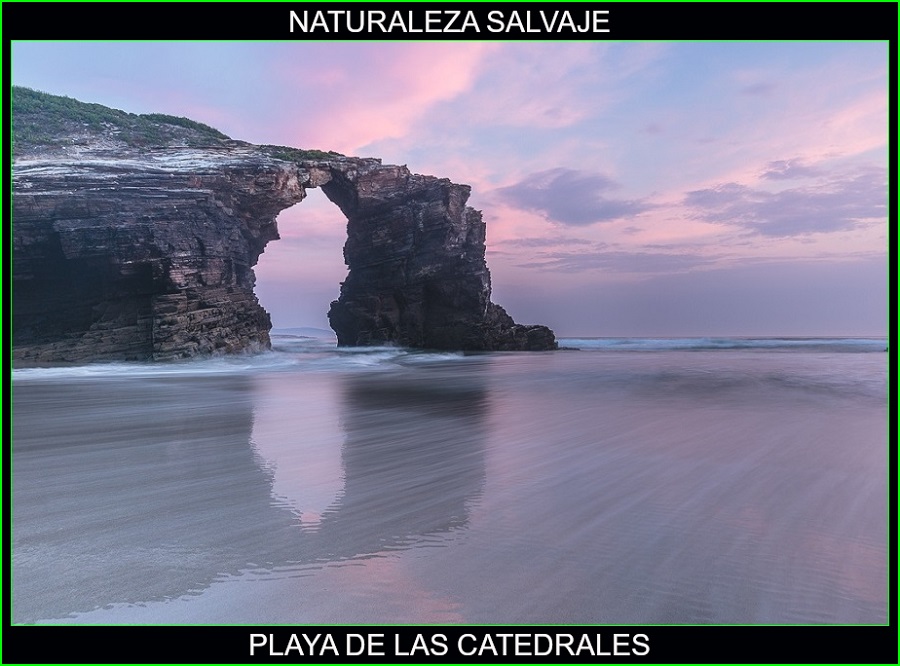 Playa de Las Catedrales, playa de Aguas Santas, lugares bonitos de España y Europa, naturaleza 2