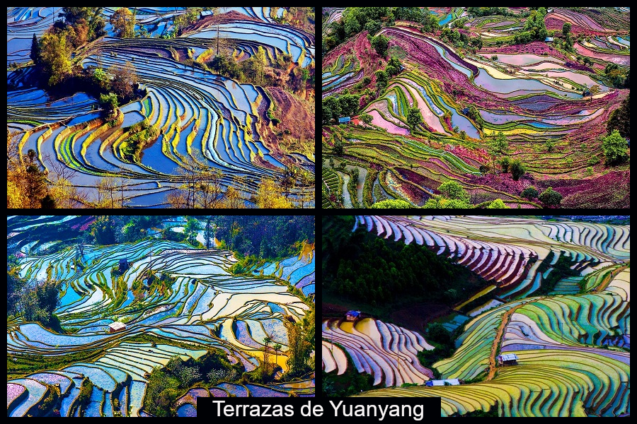 Terrazas de Yuanyang, lugares más bellos del mundo, lugares insólitos del mundo 4
