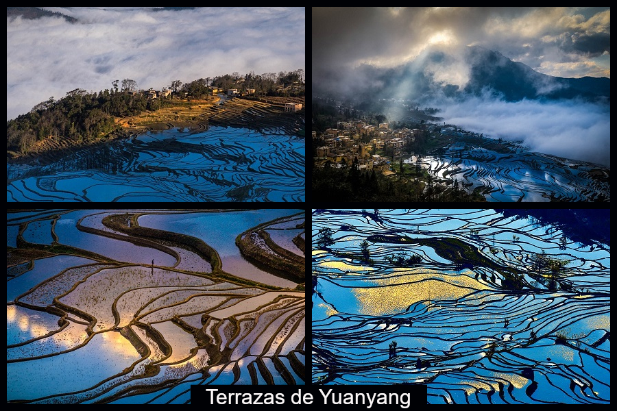 Terrazas de Yuanyang, lugares más bellos del mundo, lugares insólitos del mundo 1
