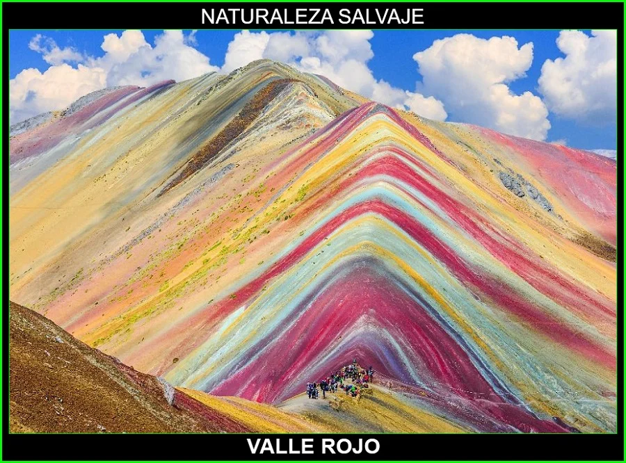Valle rojo, montaña de los siete colores, salineras de Maras, Montaña Arcoíris, Cerro Colorado 6